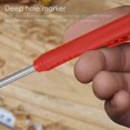 thumbnail image 4 of Deep Hole Marker Premium Mechanical Pencil Marker with Integrated Sharpener-for Wood, Metal,Stone I, 4 of 5