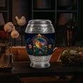 thumbnail image 7 of Yatskia Colorful Sparrow with Blossoms Decorative Large Funeral Urns for Human Ashes Adult Mother and Father, Cremation Urn for Ashes Adult Male, (Monar Large, 10 Inch), 7 of 7