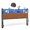 Brown, variant on Ktaxon Headboard for Twin Size Bed with Pegboards Storage, Upholstered Headboard with Charing Station & LED Lights, Height Adjutable, Green
