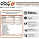 thumbnail image 4 of Multi Probióticos OBY 60 Billones de 12 cepas Y Prebióticos, 4 of 6