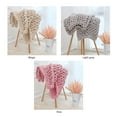 thumbnail image 3 of Yeacher Handmade Knitted Blanket Thick Chenille Thread Bed Blanket Sofa Cover Photo Prop, 3 of 8