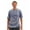 Tie Dye Blue With Blue, variant on Men’s Tie Dye T-Shirt – Crew Neck Tee Shirt (Tie Dye Black with White, X-Large)