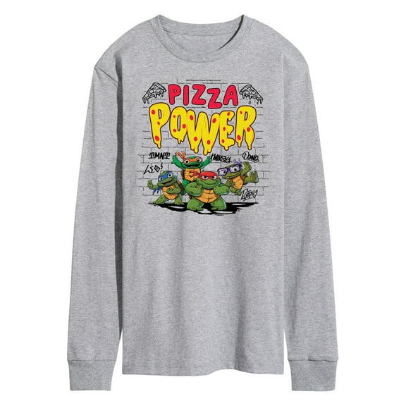 Teenage Mutant Ninja Turtles Mutant Mayhem - Pizza Power - Men's Long Sleeve T-Shirt