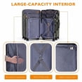 thumbnail image 6 of Aidoly 24 inch Carry-on Luggage, Expandable Lightweight Suitcase with TSA Lock, Hard Shell Luggage for Adult,Green, 6 of 7
