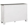 thumbnail image 6 of Coaster Lilith 7-drawer Wood Dresser Distressed Distressed Gray and White, 6 of 13