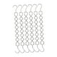 thumbnail image 3 of 6 perchas de cadena para ropa, organizadores de armario, almacenamiento giratorio, compactas, estables, ahorradoras de espacio, perchas para ropa de, 3 of 7