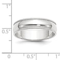 thumbnail image 3 of 10k White Gold 6mm Milgrain Half Round Band Size 6.5, 3 of 3