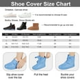 thumbnail image 6 of Dream Apparel Waterproof Rain Shoe Covers for Women Men, Non-Slip Reusable Boot Covers Foldable Rainproof Over Shoes Galoshes, 6 of 6