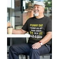 thumbnail image 2 of Funny Dad Gifts - I Keep All My Dad Jokes in a Dad-a-Base Shirt, Hat, and Socks Set for Men - Father's Day Gift Idea - Small Shirt - Unique and Hilarious Gifts for Dad - Great for Birthdays, 2 of 6
