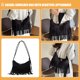 thumbnail image 4 of unbranded De Hombro Negro Con Para Mujer En Nylon Con Delicado Para Uso Diario, 4 of 8