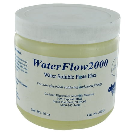

Alpha Fry AM51055 16 Oz Water Flow 2000 Water Soluble Past Flux