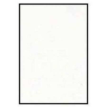 Crescent 3297 Colored Mat Board, Multiple Sizes, 14-Ply Thickness, Arctic White, 10pk