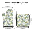 thumbnail image 3 of Gaeub Vintage Utensils Print Oven Mitts and Pot Holders Sets of 2,Heat Resistant Pad,Cooking Gloves, for Baking BBQ Home Decor, 3 of 7