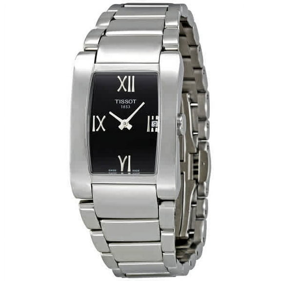 Tissot Generosi-T Black Dial Ladies Watch T0073091105300