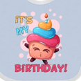 thumbnail image 4 of Inktastic It's My Birthday Boys or Girls Baby Bib, 4 of 4