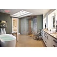 thumbnail image 4 of 2 Feet Length Stainless Steel Front Door Handle Chrome Mirror Polish Finish, Modern Push Pull Handle for Sliding Door Barn Doors Commercial Glass Doors Home Interior Exterior, Round Shaped Bar, 4 of 13