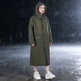 thumbnail image 2 of Rain Ponchos for Adults, Reusable Waterproof Lightweight Raincoat Hooded Jacket for Men & Women, Emergency Outdoor Rain Gear, 2 of 8
