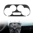 thumbnail image 1 of Etiqueta engomada de la cubierta del panel de control del aire acondicionado del coche Cubierta del panel de control de clima de fibra de carbono, 1 of 8