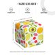 thumbnail image 4 of Fotbe Avocado And Pineapple Porta Pañuelos Decorativo de Cuero, Caja Cuadrada Moderna para Pañuelos Faciales, Organizador y Dispensador 5x5x5'', 4 of 7