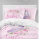 thumbnail image 1 of Juego de cama infantil Unicornio Rosa Floral (Funda nórdica o edredón), 1 of 5