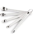thumbnail image 1 of Huayishang Tableware Stainless Steel Double-headed Measuring Spoon 5-piece Set Seasoning Spoon Tools, 1 of 5