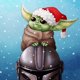 thumbnail image 1 of Cuadros Decorativos 5D DIY Diamond Painting Kits Full Round Drill Christmas Yoda Mosaic (sz1883) Ndcxsfigh Nuevos Originales, 1 of 1