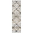 thumbnail image 6 of SAFAVIEH Montage Hedley Geometric Indoor/Outdoor Area Rug, Dark Grey/Grey, 6'7" x 6'7" Square, 6 of 10