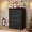 Black-4 drawer, variant on NEGYLIM 9 Drawers Dresser for Bedroom Dressers & Chest of Drawers with Vintage Handles,Long White Dresser for Living Room,Hallway,Study(Rustic White)