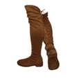 thumbnail image 2 of Bota larga para mujer, con tacon bajo modelo panther Nyxmart Bota Larga estilo maxibota / Mod. 619-PA, 2 of 3