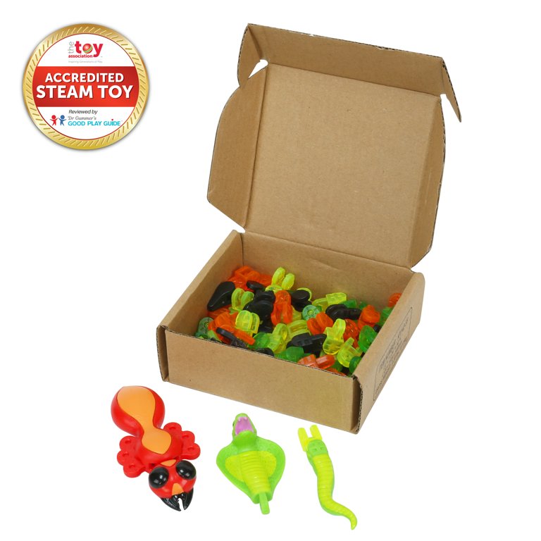 Zing Stikbot Legendz STEM Action Figure Toys, Collectible Action Figures  and Accessories, Stop Motion Animation - 4 Pack 