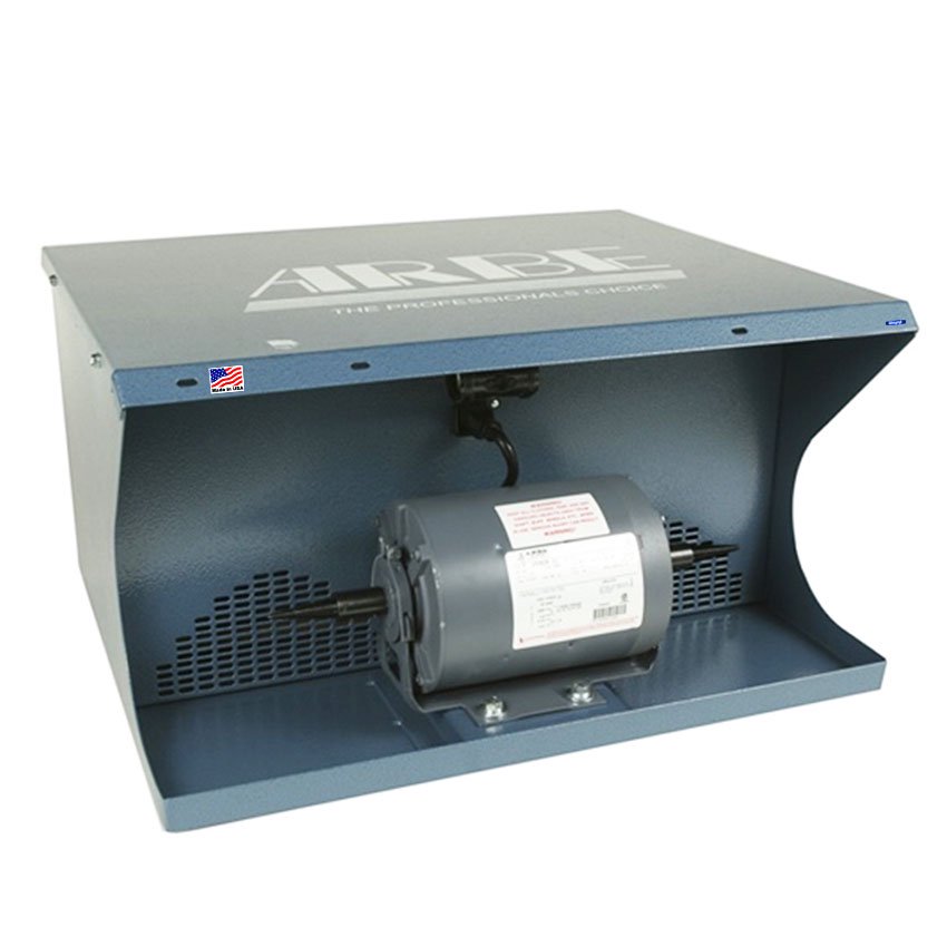 DUST COLLECTOR JEWELRY POLISHING BUFFING WITH 1/2 HP DOUBLE SPINDLE