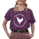 thumbnail image 1 of Gibobby Blusa de Trabajo de Manga Corta 100.o día escuela 100 días escuela Estudiante Camiseta(Morado,CH), 1 of 5