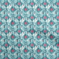 thumbnail image 1 of oneOone Polyester Spandex Turquoise Green Fabric Ikat Fabric For Sewing Printed Craft Fabric By The Yard 56 Inch Wide, 1 of 4