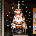thumbnail image 4 of Pegatinas navideñas para ventana, muñeco de nieve, Papá Noel, calcomanías de pared, decoración navideña para el hogar, Año Nuevo 2025, decoraciones navideñas, regalos, 4 of 5