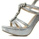 thumbnail image 4 of Zapatillas para Mujer Trendy Shoes 63290 plateado 23.5, 4 of 4