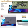 thumbnail image 5 of Case for Moto G Power 2022 Case G Pure Case  Grade Drop Case with Kickstand Metel Ring  Holder Shockproof Protective for Motorola G Power 2022 Phone Case (Gray), 5 of 10
