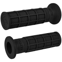 Odi Single Ply Waffle Grips Vtwin Black V02FWB