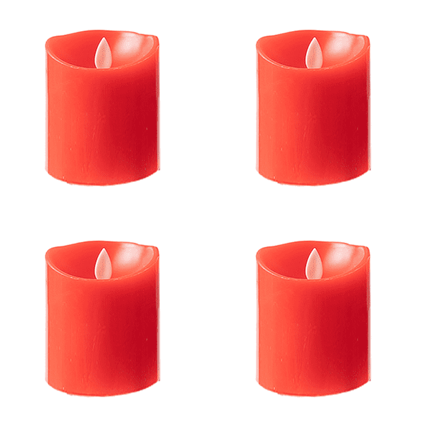 Velas sin llama Led Velas Seguridad Led Ligero Decoración para el hogar (Alrededor de 10 cm)
