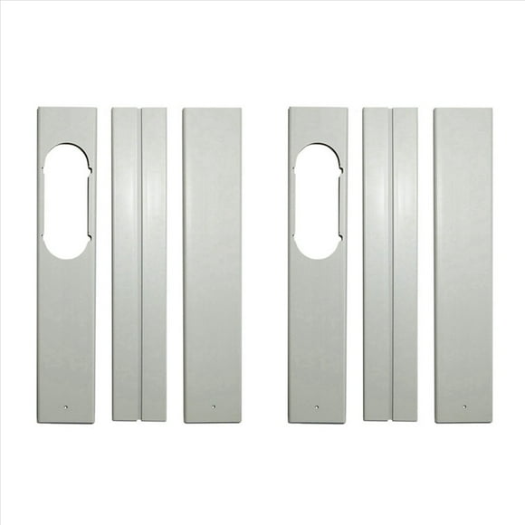 Placa del Kit de Ventana PortáTil Ajustable de 6 Piezas para Accesorios de Aire Acondicionado Accesorio para Ventana de Aire Acondicionado-55 cm