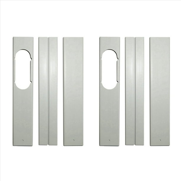 Placa del Kit de Ventana PortáTil Ajustable de 6 Piezas para Accesorios de Aire Acondicionado Accesorio para Ventana de Aire Acondicionado-55 cm