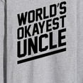 thumbnail image 3 of Instant Message - World's Greatest Uncle - Men's Long Sleeve T-Shirt, 3 of 6