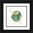 thumbnail image 1 of Longfellow Designs 15x15 Black Ornate Wood Framed with Double Matting Museum Art Print Titled - Brussel, 1 of 4