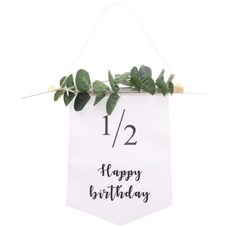 Half Birthday Decorations