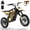 Yellow, variant on QEASET 36 V MINI Electric Dirt Rocket, 500 W Motorized Dirt Bikes, 15 MPH Off-Road Ride with Dual Suspension, Yellow