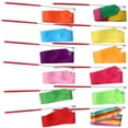 thumbnail image 3 of Raindrops 12pcs 2 Meters Rhythmic Art Gymnastics Ribbon with Stick Children Dancing Streamers Riband Rod for Gymnastics, 3 of 7