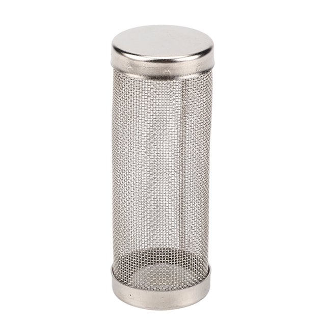 Aquarium Filter Guard, Avoid Clogging Practical Sturdy Aquarium Filter Intake Cover Rustproof For Filtration White Inner Diameter 12mm/0.47in Small,White Inner Diameter