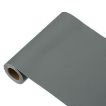 Uxcell 197"x5.9" Dark Grey Wallpaper, Peel and Stick Wallpaper, Grey Contact Paper Solid Color Vinyl Self-Adhesive Wall Paper Decorative for Wall Covering