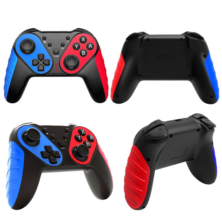 Tsv 2pcs Switch Wireless Controller For Nintendo Switch Pro Gaming Controller Joypad Gamepad Remote Fit For Nintendo Switch Lite Pc Gaming With Dual Shock Turbo Auto Sleep 6 Axis Gyro Screenshot Walmart Com