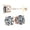 Sterling Silver Hypoallergenic - Rose Gold Plated, variant on 14K Solid Gold Post & Sterling Silver Made with Swarovski 4 Prong CZ Stud Earrings - Rose Gold Plated - 4.5mm - 0.80cttw