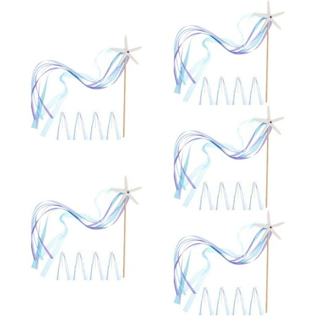 Hemoton 25 Pcs Decorative Fairy Wands Girls Fairy Sticks decorative Witch Wands Stage Performance Fairy Sticks